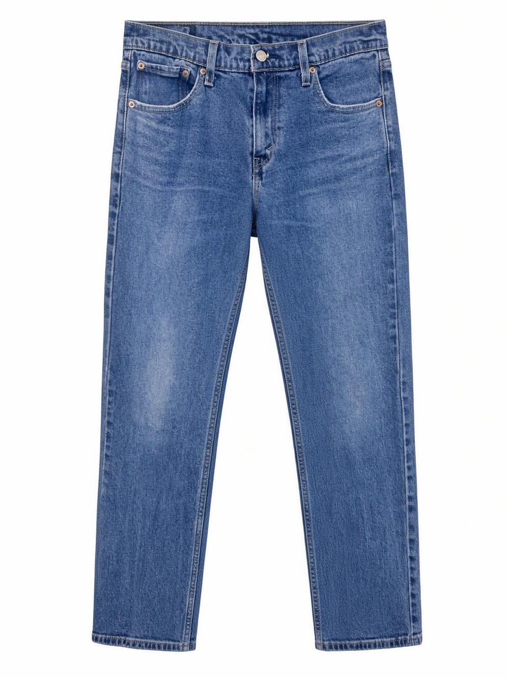 Men's Levi's 527 Boot Cut Jeans Size 32x30 Blue Whiskers Fade Cowboy Western